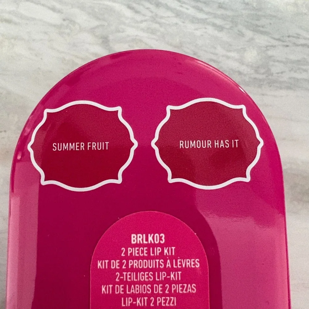 NEW NYX‎ Bridgerton Royal Treasures 2pc Lip Kit 03 Summer Fruit & Rumour Has It